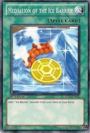 Medallion of the Ice Barrier (Common / Short Print) [STBL-EN054] Starstrike Blast 1st Edition