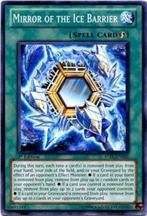 Mirror of the Ice Barrier (Common / Short Print) [STBL-EN055] Starstrike Blast Unlimited