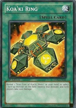 Koa'ki Ring (Common / Short Print) [STBL-EN056] Starstrike Blast 1st Edition