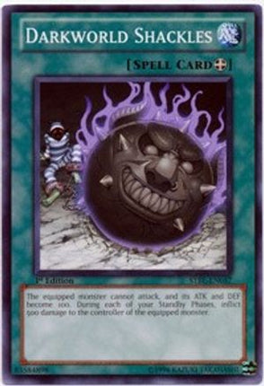 Darkworld Shackles (Common / Short Print) [STBL-EN057] Starstrike Blast Unlimited