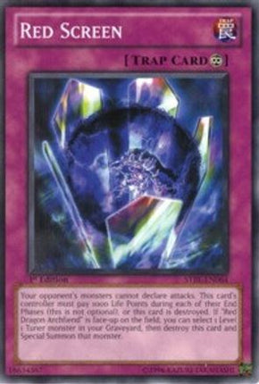 Red Screen (Common / Short Print) [STBL-EN064] Starstrike Blast Unlimited