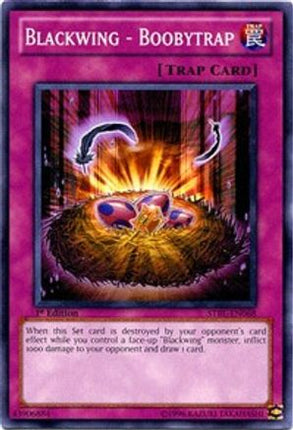 Blackwing - Boobytrap (Common / Short Print) [STBL-EN068] Starstrike Blast 1st Edition