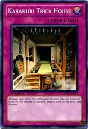 Karakuri Trick House (Common / Short Print) [STBL-EN071] Starstrike Blast Unlimited