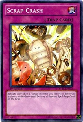 Scrap Crash (Common / Short Print) [STBL-EN073] Starstrike Blast 1st Edition