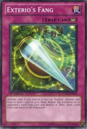 Exterio's Fang (Common / Short Print) [STBL-EN075] Starstrike Blast 1st Edition