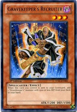 Gravekeeper's Recruiter (Rare) [STBL-EN085] Starstrike Blast 1st Edition