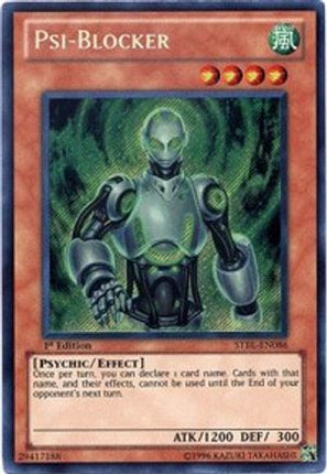 Psi-Blocker (Secret Rare) [STBL-EN086] Starstrike Blast 1st Edition