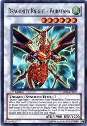 Dragunity Knight - Vajrayana (Super Rare) [STBL-EN097] Starstrike Blast Unlimited