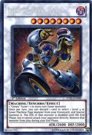 Genex Ally Axel (Secret Rare) [STBL-EN099] Starstrike Blast 1st Edition
