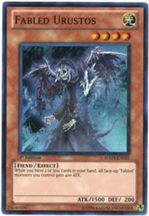 Fabled Urustos (Super Rare) [HA03-EN001] Hidden Arsenal 3 1st Edition