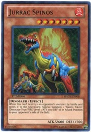 Jurrac Spinos (Super Rare) [HA03-EN009] Hidden Arsenal 3 Unlimited