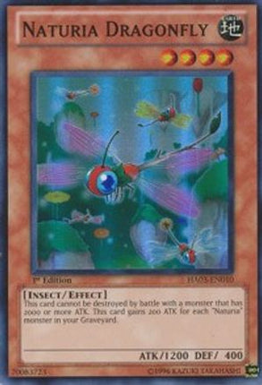 Naturia Dragonfly (Super Rare) [HA03-EN010] Hidden Arsenal 3 Unlimited