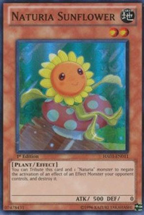 Naturia Sunflower (Super Rare) [HA03-EN011] Hidden Arsenal 3 Unlimited