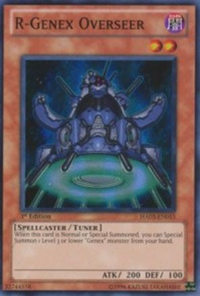 R-Genex Overseer (Super Rare) [HA03-EN015] Hidden Arsenal 3 1st Edition