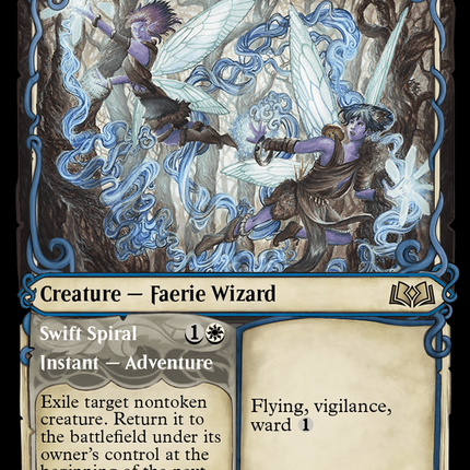 Twining Twins // Swift Spiral (Showcase) [Wilds of Eldraine]