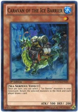 Caravan of the Ice Barrier (Super Rare) [HA03-EN021] Hidden Arsenal 3 1st Edition