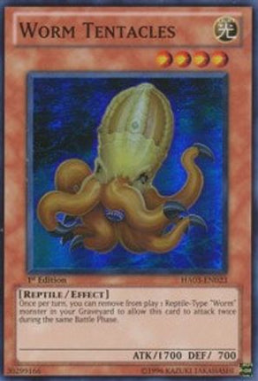 Worm Tentacles (Super Rare) [HA03-EN023] Hidden Arsenal 3 Unlimited