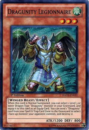 Dragunity Legionnaire (Super Rare) [HA03-EN032] Hidden Arsenal 3 1st Edition