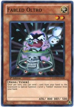 Fabled Oltro (Super Rare) [HA03-EN038] Hidden Arsenal 3 1st Edition