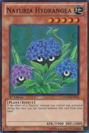 Naturia Hydrangea (Super Rare) [HA03-EN044] Hidden Arsenal 3 1st Edition