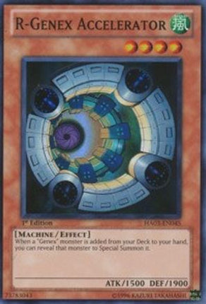 R-Genex Accelerator (Super Rare) [HA03-EN045] Hidden Arsenal 3 1st Edition