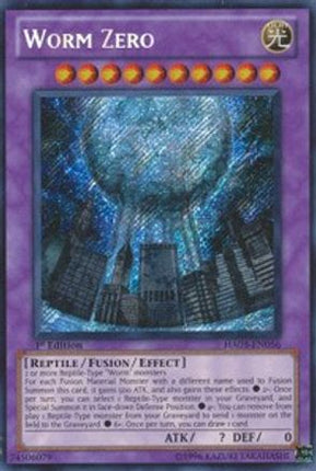 Worm Zero (Secret Rare) [HA03-EN056] Hidden Arsenal 3 1st Edition