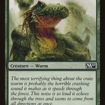 Craw Wurm [Magic 2010]