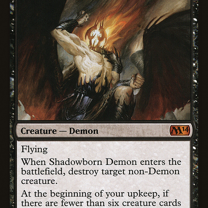 Shadowborn Demon [Magic 2014]