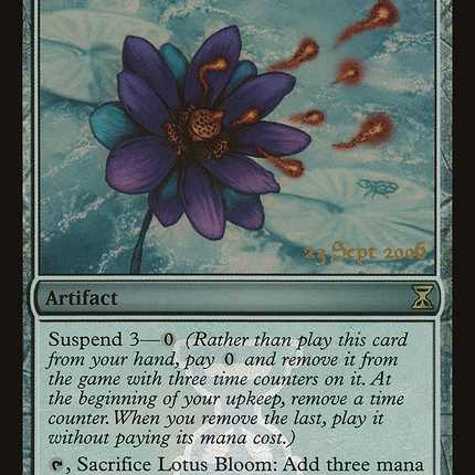 Lotus Bloom [Time Spiral Promos] Prerelease Foil