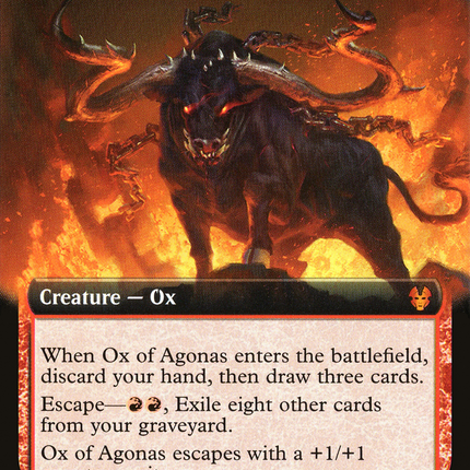 Ox of Agonas (Extended Art) [Theros Beyond Death]