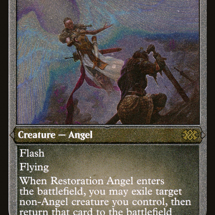 Restoration Angel [Double Masters 2022] Etched Foil