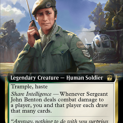 Sergeant John Benton (Extended Art) [Doctor Who]