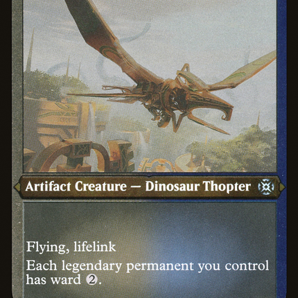Gold-Forged Thopteryx [March of the Machine: The Aftermath] Etched Foil