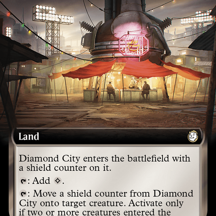 Diamond City (Extended Art) [Fallout] Surge Foil