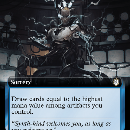 One with the Machine (Extended Art) [Fallout] Surge Foil