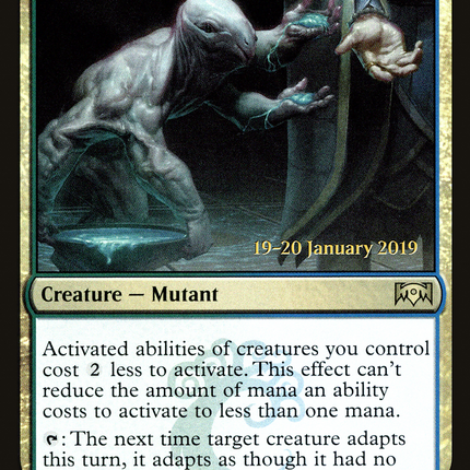 Biomancer's Familiar [Ravnica Allegiance Promos] Prerelease Foil
