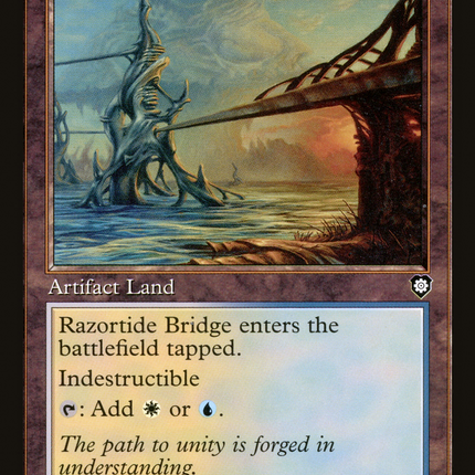 Razortide Bridge (Retro) [The Brothers' War Commander]