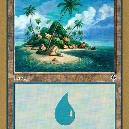 Island (AB335B) [World Championship Decks 2001]