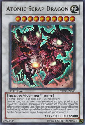 Atomic Scrap Dragon (Ultra Rare) [STOR-EN043] Storm of Ragnarok Unlimited