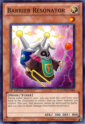 Barrier Resonator (Common / Short Print) [STOR-EN006] Storm of Ragnarok 1st Edition