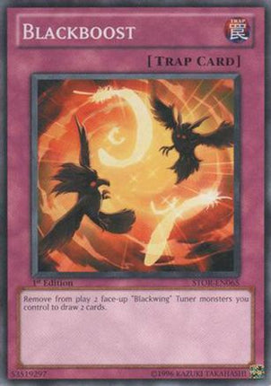 Blackboost (Common / Short Print) [STOR-EN065] Storm of Ragnarok 1st Edition