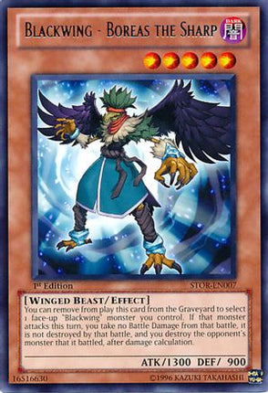 Blackwing - Boreas the Sharp (Rare) [STOR-EN007] Storm of Ragnarok Unlimited