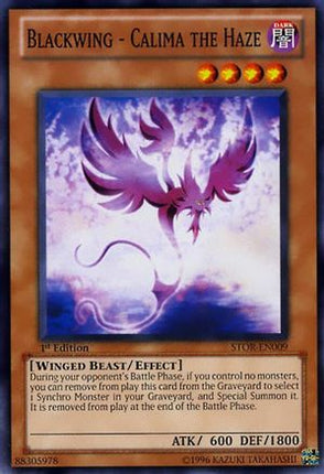 Blackwing - Calima the Haze (Common / Short Print) [STOR-EN009] Storm of Ragnarok 1st Edition