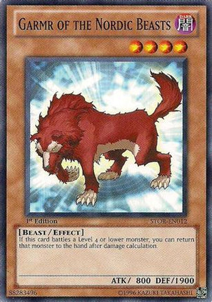 Garmr of the Nordic Beasts (Common / Short Print) [STOR-EN012] Storm of Ragnarok Unlimited
