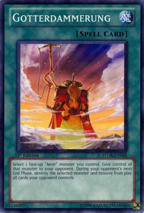 Gotterdammerung (Common / Short Print) [STOR-EN046] Storm of Ragnarok 1st Edition