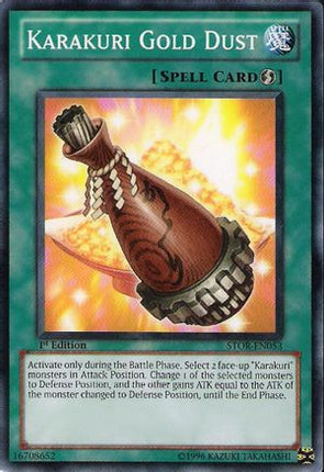 Karakuri Gold Dust (Common / Short Print) [STOR-EN053] Storm of Ragnarok Unlimited