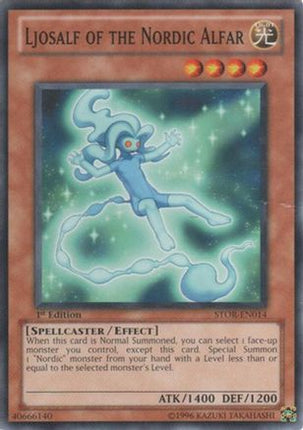 Ljosalf of the Nordic Alfar (Common / Short Print) [STOR-EN014] Storm of Ragnarok Unlimited