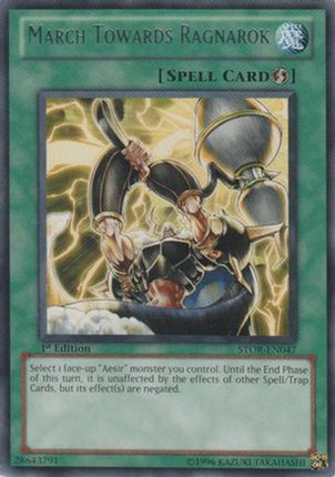 March Towards Ragnarok (Rare) [STOR-EN047] Storm of Ragnarok Unlimited