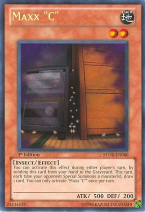 Maxx "C" (Secret Rare) [STOR-EN086] Storm of Ragnarok 1st Edition
