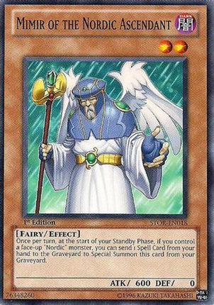 Mimir of the Nordic Ascendant (Common / Short Print) [STOR-EN018] Storm of Ragnarok Unlimited